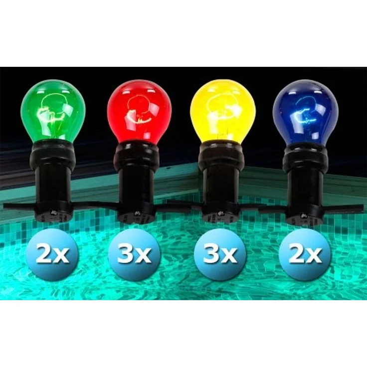 Globo Party-Lichterkette Nirvana 10 LED bunt – Bild 5