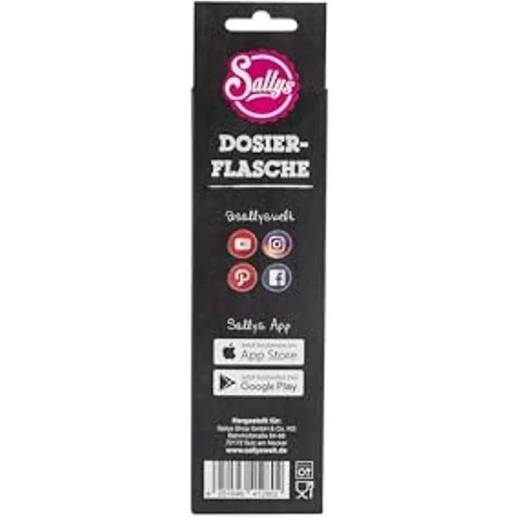 Sallys Teigportionierer - Dosierflasche aus hochwertigem, BPA freiem Kunststoff – Bild 5