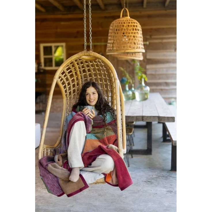 Wohndecke Woven, Biederlack, aus 100% Baumwolle – Bild 2