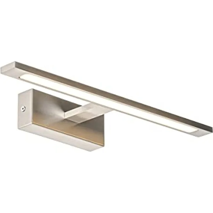 Qazqa Wandleuchte Jerre, LED fest integriert, (nicht austauschbare) LED, Stahl, Design, Stahl, 1-flammig