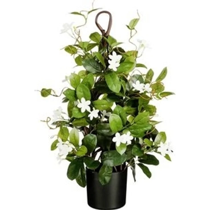 Mica Decorations Stephanotis im Topf Ø 30 x 60 cm grün – Bild 4