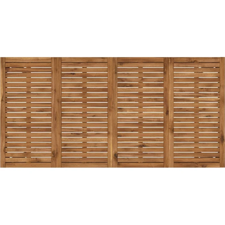 vidaXL Gartenbar-Tisch NAARDEN Natur und Kaffee 180 x 88,5 x 105 cm 901354 – Bild 5