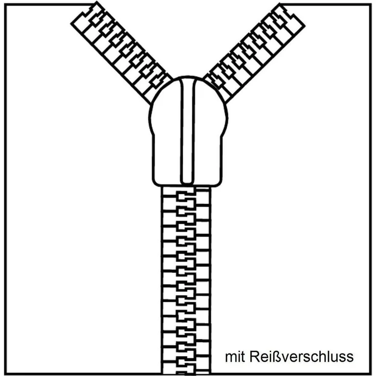 Leinen Bettwäsche Set 135x200 cm 2-teilig gestreift Beige Blau – Bild 6