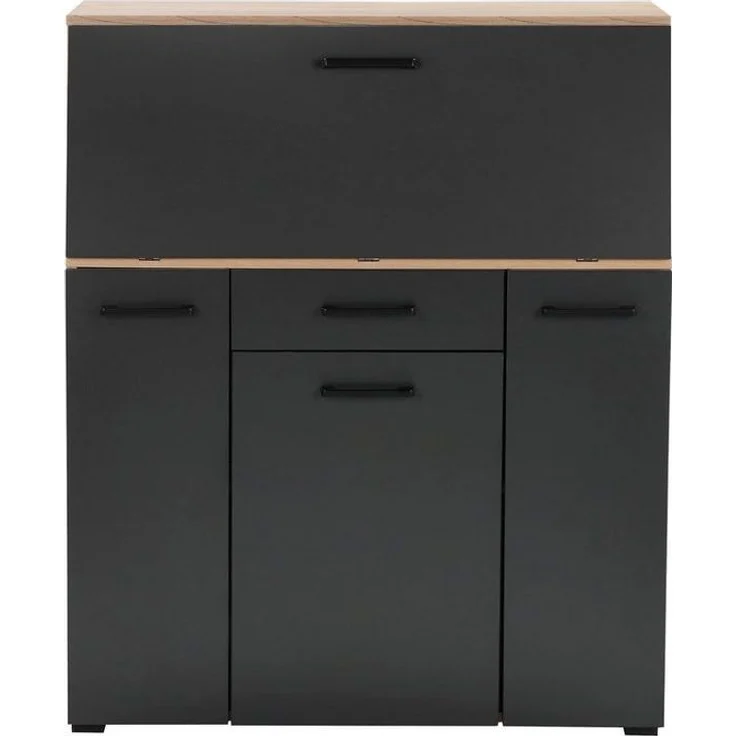 Places of Style Sekretär Moid, Home-Office-Schreibtisch, viele Stauraummöglichkeiten, kompaktes & modernes Design, B. 88,5 cm – Bild 2