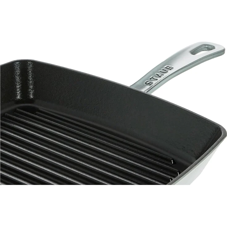 Staub Grill Pans American Grill 30 cm, Gusseisen, Graphit-Grau – Bild 5