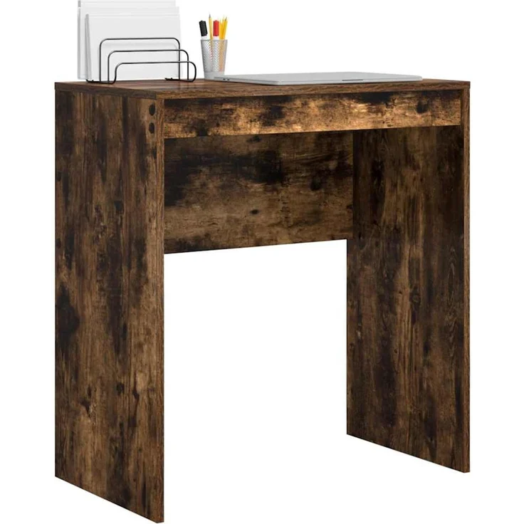 vidaXL Schreibtisch Geräucherte Eiche 70 x 40 x 76 cm 869382 – Bild 2