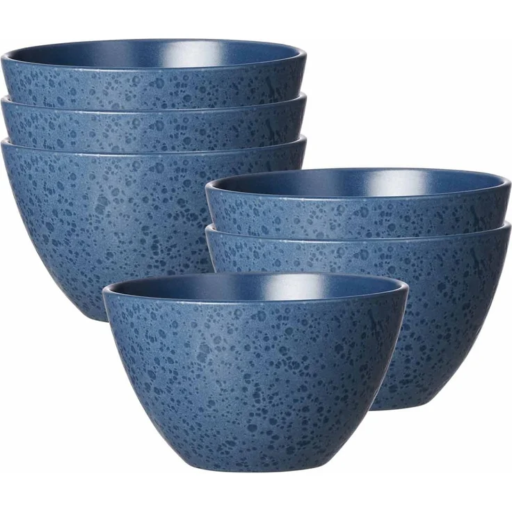 Ritzenhoff & Breker Kitwe Müslischale ø 14 cm blau 6er Set – Bild 1
