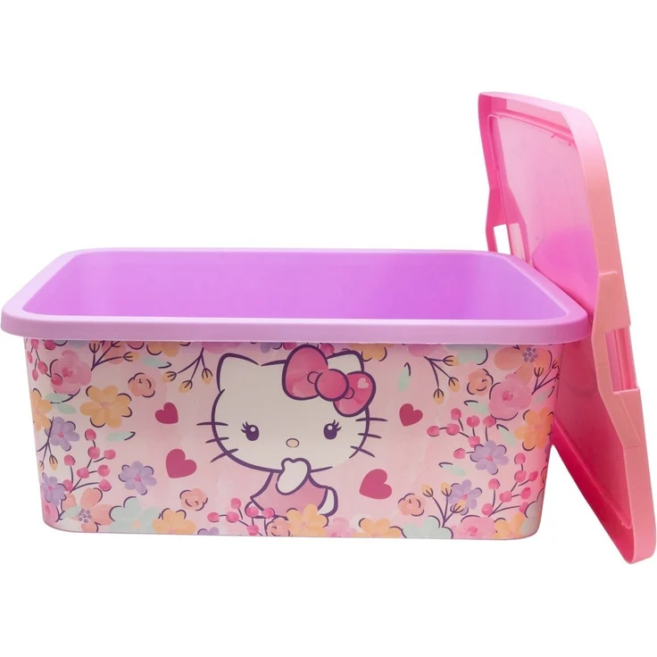 Hello Kitty Aufbewahrungsbox 13 l Kinderzimmer Box für Spielzeug – Bild 3