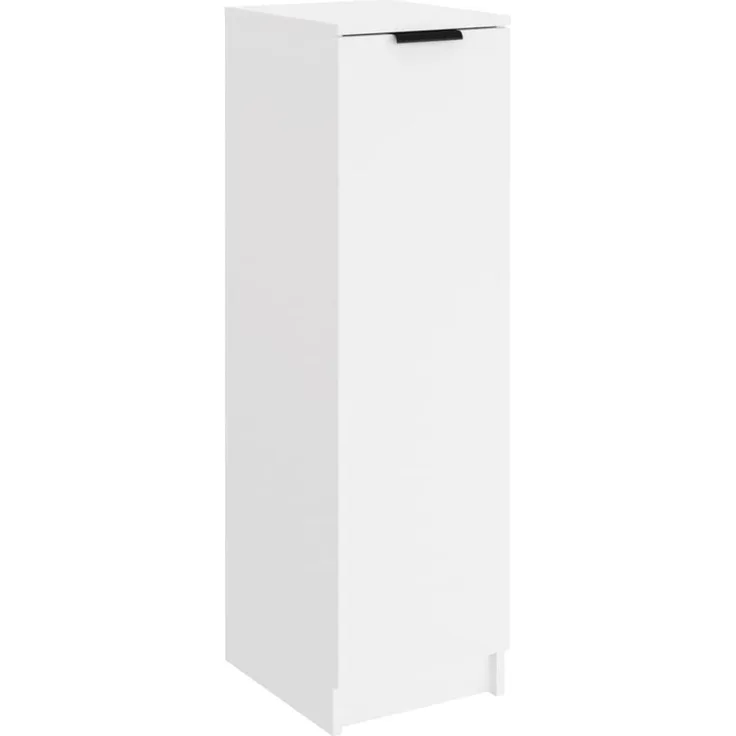vidaXL Schuhschrank Weiß 30x35x100 cm Holzwerkstoff 811430