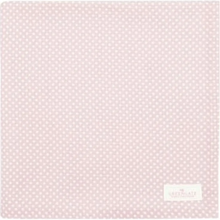 Greengate Tischdecke Dotty Tischdecke pale pink 150x150cm