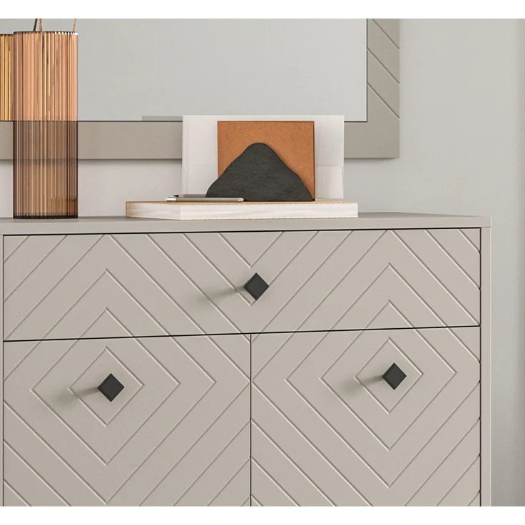 Garderobenschrank Notes - Sandbeige – Bild 4