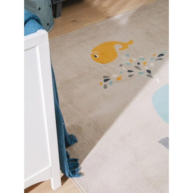 benuta Kinderteppich Fabius, rechteckig, Höhe: 6 mm, Kunstfaser, Berber, Ethno-Style, Wohnzimmer – Bild 2
