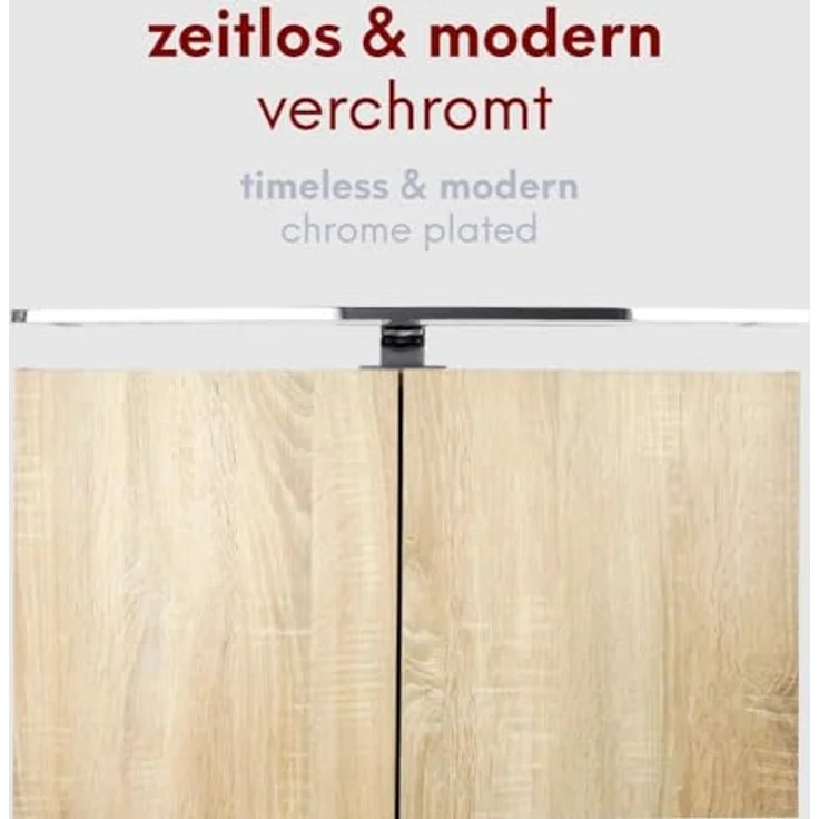 kalb LED Spiegelleuchte LED Badleuchte Spiegellampe 600mm 230V in neutralweiß oder warmweiß, neutralweiß – Bild 5