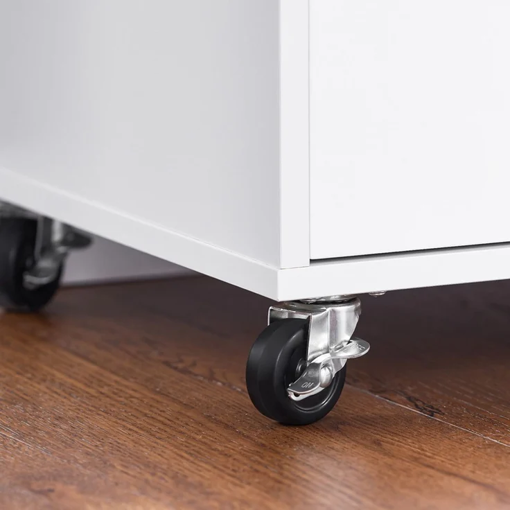 SoBuy FKW123-WN Küchenwagen, MDF, Lackiert, Weiß, 72 x 84 x 42 cm – Bild 10