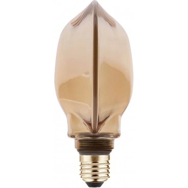 E27 LED Dimmbare Retro Vintage Nostalgie Filament Leuchtmittel Bernstein G130, E27, 4W, 190lm, 1800K – Bild 3