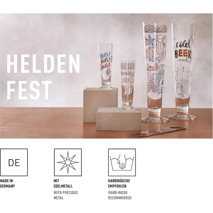 Ritzenhoff 1061015 Schnapsglas #15 HELDENFEST Paul Farrell 2024 – Bild 5