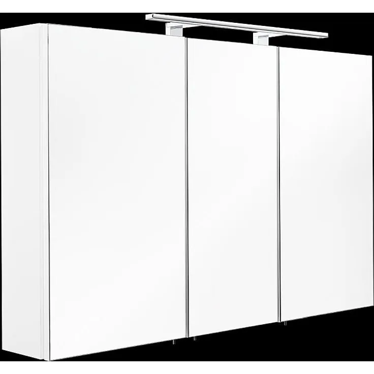 Posseik Spiegelschrank Badezimmerschrank 16 x 110 x 68 cm