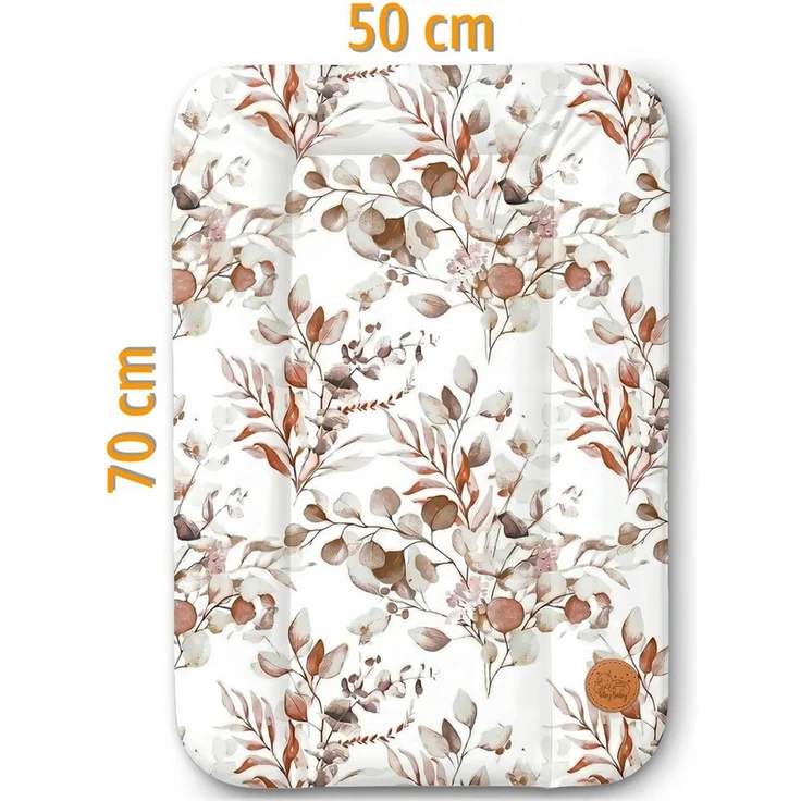 Wickelauflage Wickelunterlage abwaschbar und wasserdicht 72x75 cm - Wickelmatte zum Auflegen auf Wickeltisch Wickelaufsatz Wickelkommode oder Waschmaschine Oeko-Tex72x75 Blätter – Bild 2