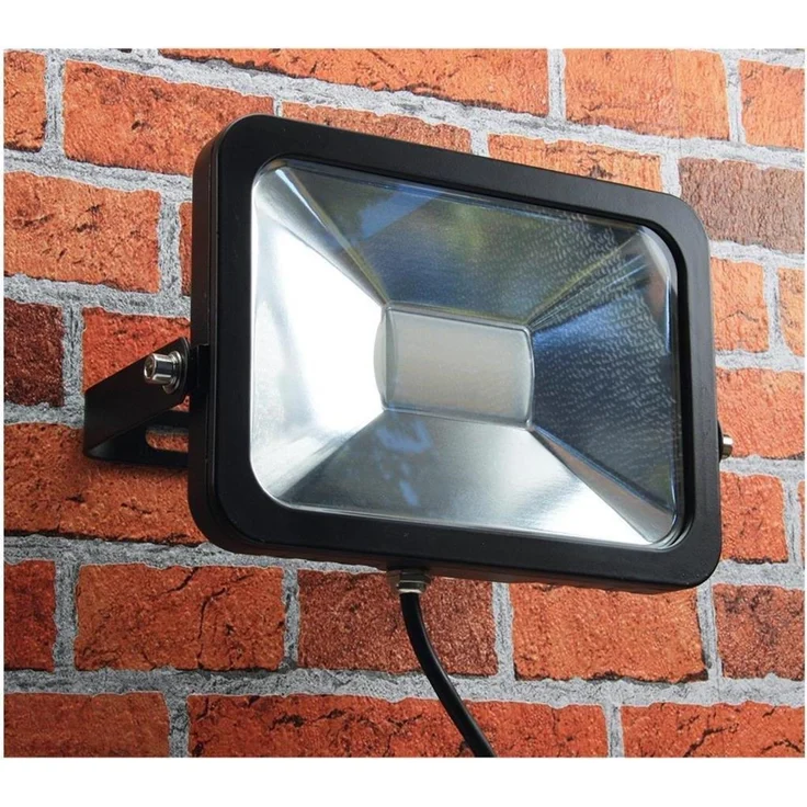 LED-Fluter SlimLine "CTF-SL30B" schwarz 30W, IP44, 2200 Lumen, 3000K – Bild 4