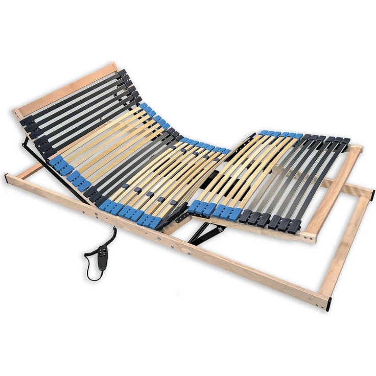 Betten-ABC Move Elektro -7-Zonen-Lattenrost mit Motor, Kopf- und Fußverstellung, Made in Germany, Größe: 120x200 – Bild 1