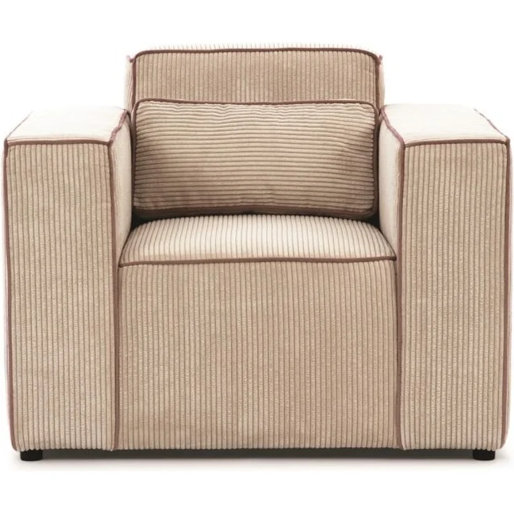 Sessel Designersessel WALDO in Stoff Poso Beige – Bild 2