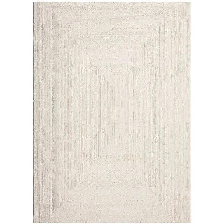 Vimoda Teppich Teppich Wohnzimmer neues priumum Designteppich moderne, Rechteckig, Höhe: 11 mm, Teppich 3D effekt Boho Einfarbig hoch-tief Bordüre Designteppich – Bild 4