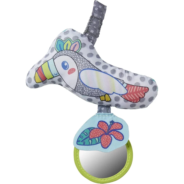 Infantino 2-in-1 Tummy Time & Stützkissen für Babys – als Spielkissen in Bauchlage nutzbar, Kissenunterstützung für Babys ab 0 Monaten, abnehmbares Stützkissen und Spielzeug – Bild 6