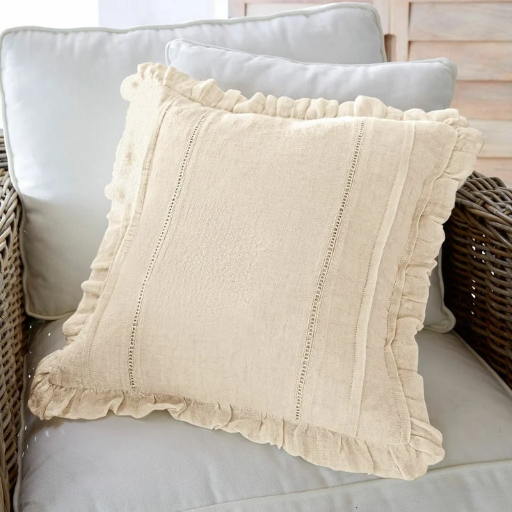 Mirabeau Kissenhülle Kissenhülle Luritte creme, (1 Stück) – Bild 2