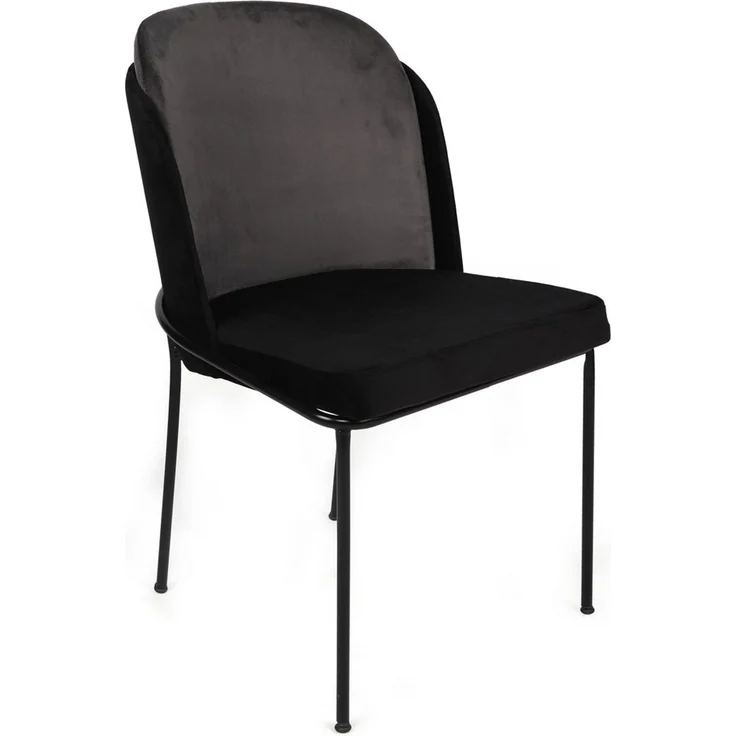 Skye Decor 'Dore-150 V4' Stuhlset (4-teilig), Grau / Schwarz, 54 x 86 x 55 cm – Bild 2