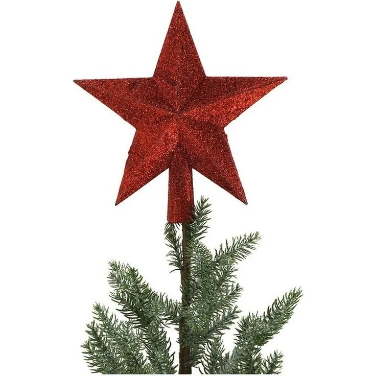 BURI Baumspitze Stern Christbaumspitze Tannenbaumspitze Baumschmuck Weihnachtsdeko