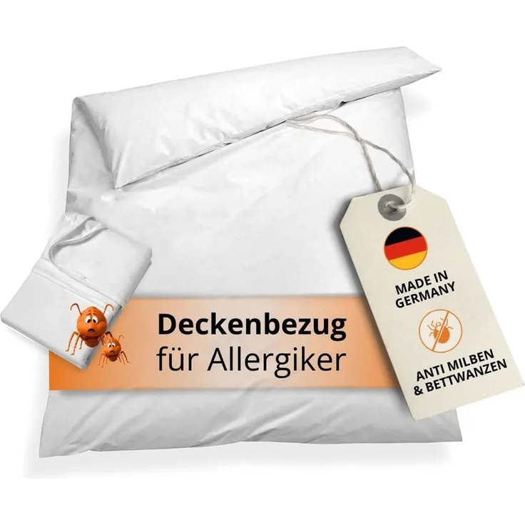 sleepling Bettbezug Encasing Bettdecke, (1 St), Milbenbezug, milbenkotdicht, Hausstauballergiker, Made in Germany