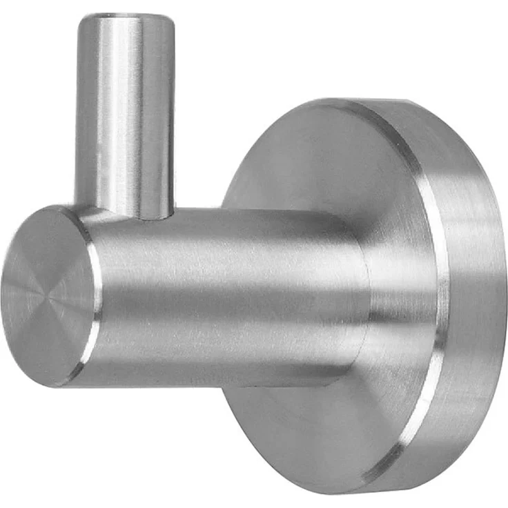 1 Haken Garderobe Wandgarderobe Kleiderhaken Hakenleiste Türgarderobe Edelstahl – Bild 2