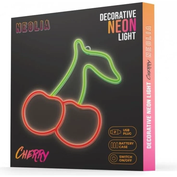 Neolia Neon LED-Leuchte CHERRY grün/rot – NNE23 – Bild 8