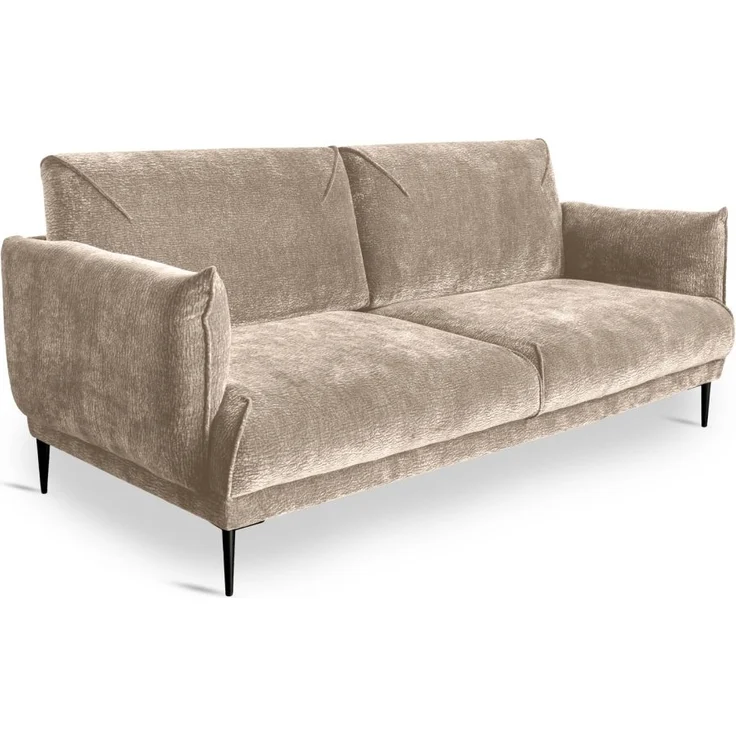 Sofa Designersofa MADISON 3-Sitzer in Stoff Dress Me Beige – Bild 2