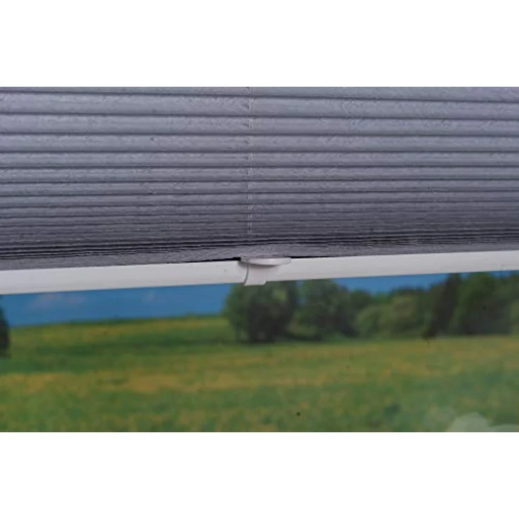 Khome 688899-37 Klemmfix-Plissee, Polyester, Grau – Bild 8
