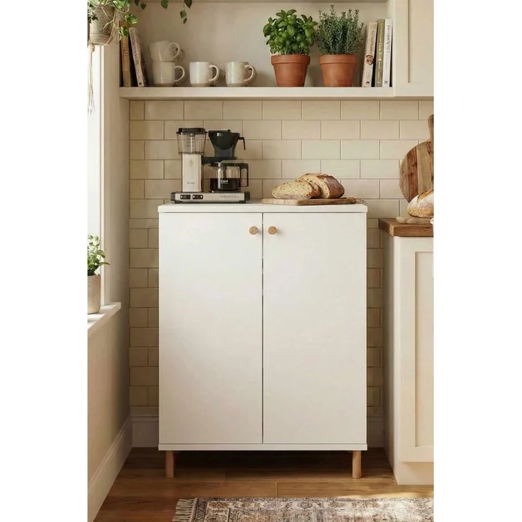 Skye Decor 'Peka10Pk - White' Mehrzweckschrank, Weiß, 60 x 85 x 30 cm – Bild 1
