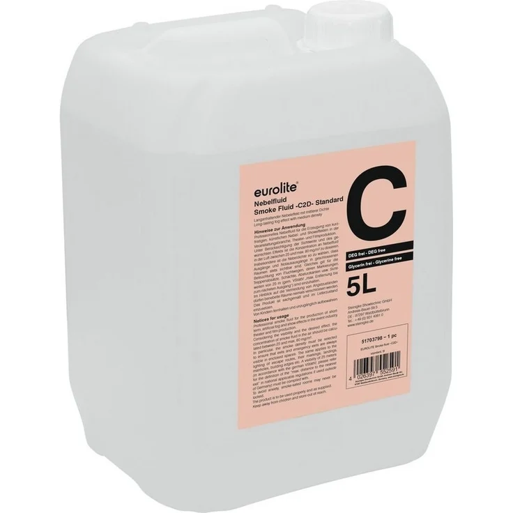EUROLITE Discolicht EUROLITE SMOKE FLUID -C2D- Standard, 5l Nebelfluid – Bild 3