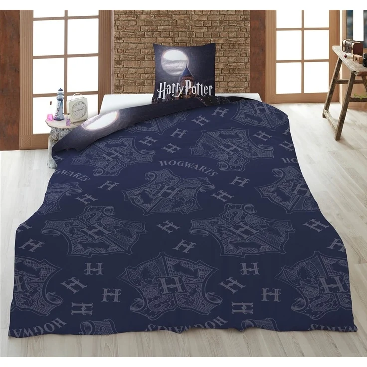 Harry Potter Bettwäsche 140x200 cm + Kissenbezug 65x65 cm Kinderbett – Bild 2