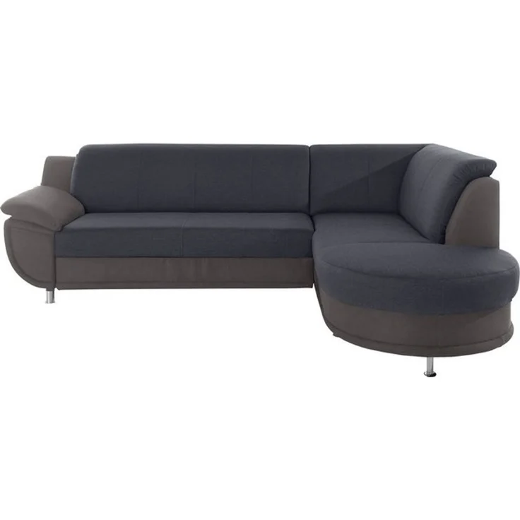 TRENDMANUFAKTUR Ecksofa Rondo 3, zeitlos und bequem, Materialmix, breite Armlehnen, L-Form, wahlweise mit Federkern für mehr Komfort, wahlweise mit Bettfunktion – Bild 4