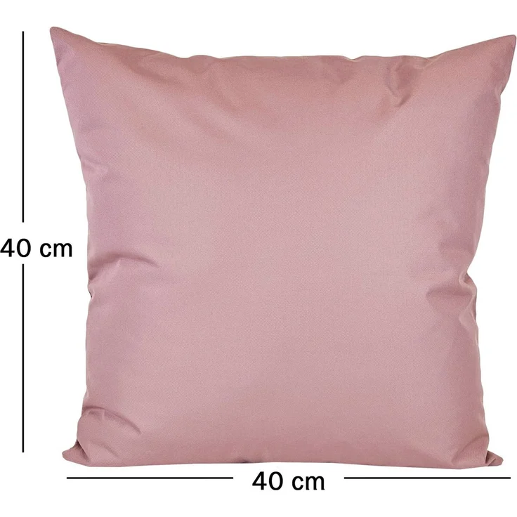 JACK Kissenbezüge 2er Set 40x40cm Outdoor Wasserfest, (2 Stück), 2x Kissenhülle, strapazierfähig, wasserabweisend, Innen & Außen – Bild 3