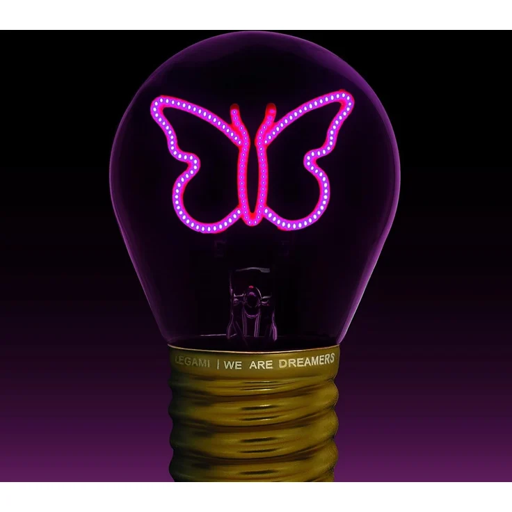 Legami Glühbirne Tischlampe - Schmetterling – Bild 3