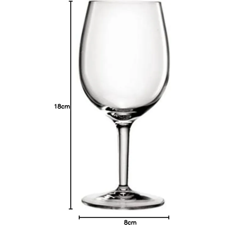 Bormioli Luigi Rubino Set Kelche für Gran Vino, Schallglas, Transparent, 37 cl, 6 Stück