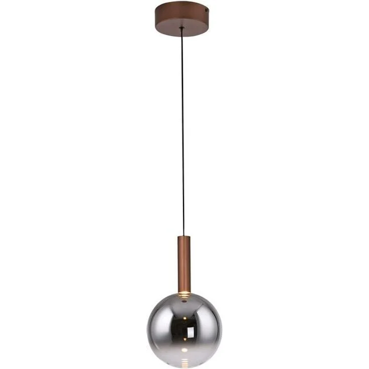 Paul Neuhaus LED Pendelleuchte BOWL, Memoryfunktion, LED fest integriert, Warmweiß, Dimmbar über Lichtschalter, Memory, Höhenverstellbar, Rauchgläser – Bild 4