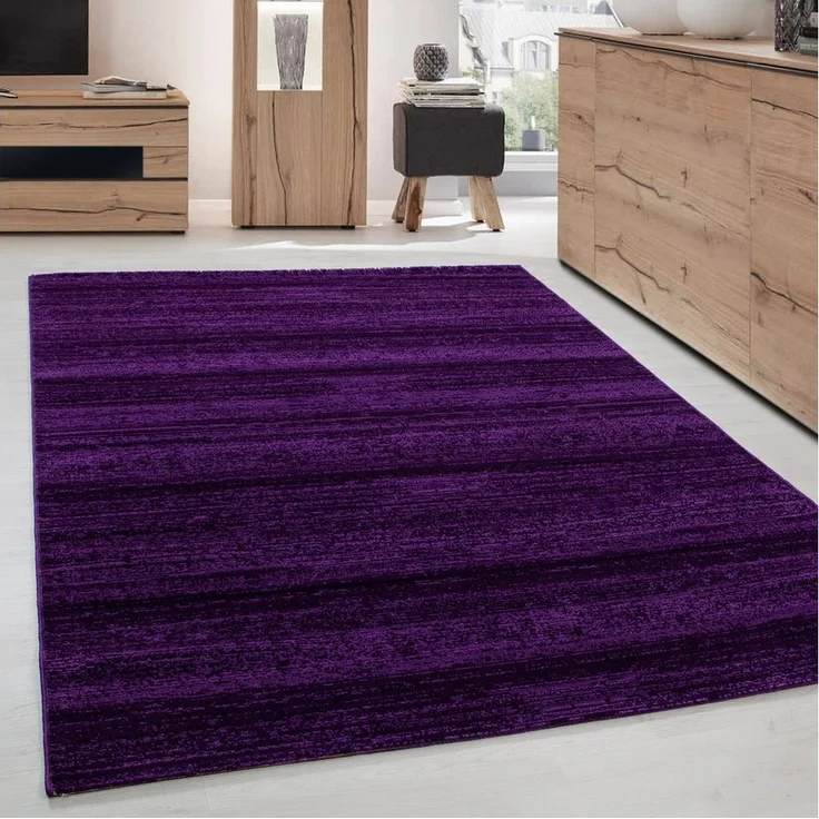 Carpettex Designteppich Unicolor - Einfarbig, Läufer, Höhe: 6 mm, Modern Kurzflor Teppich Wohnzimmer Einfarbig Weicher flor Pflegeleicht – Bild 1