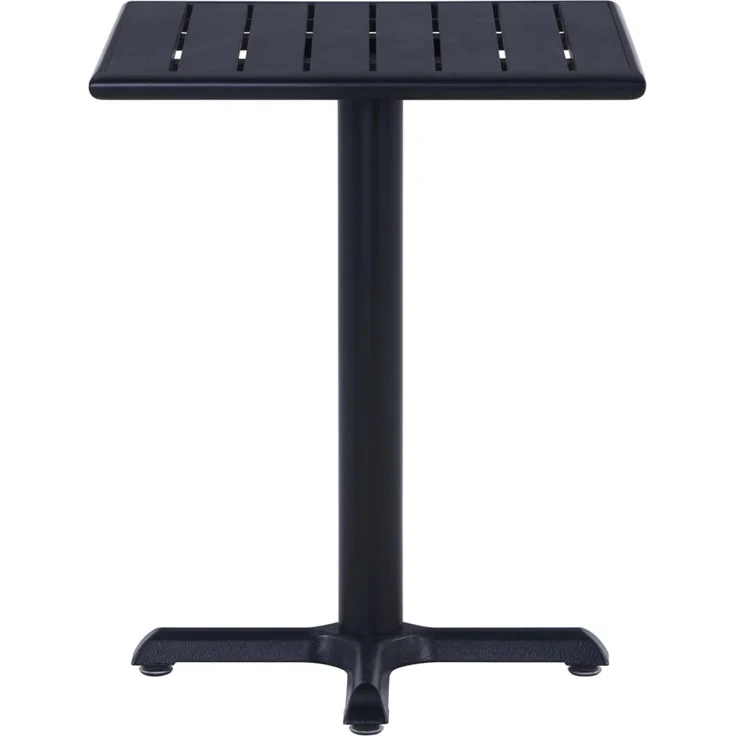 Gartentisch, Beistelltisch, Balkontisch Schwarz 60 x 60 x 75 cm – Bild 3