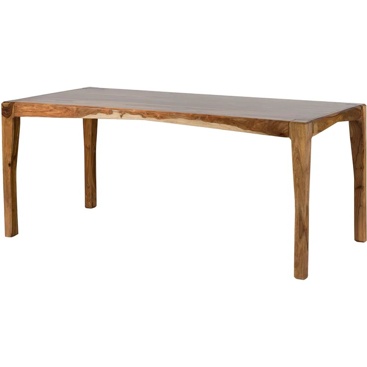 Esstisch Sheesham 160x85x77 braun lackiert ANCONA #0102 – Bild 10