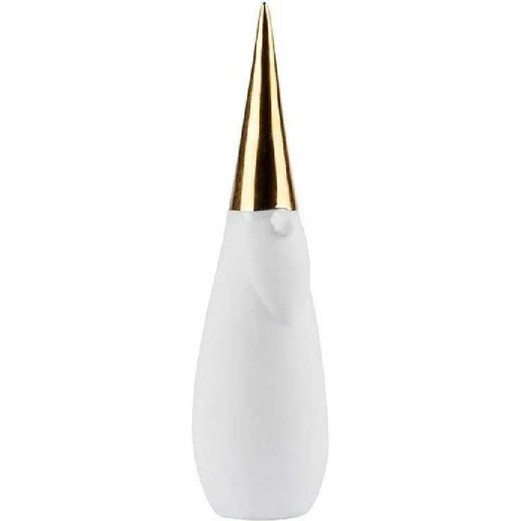 Räder Living Porzellangeschichten Santa Groß Gold 4X4X15 cm – Bild 1