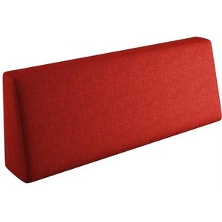 sunnypillow Rückenkissen Palettenkissen mit abnehmbarem Bezug Rückenkissen 120x40x20/10cm, Rot – Bild 6
