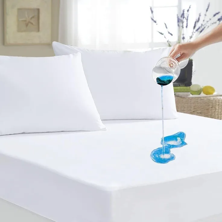 Family Bedding Matratzenschoner für Einzelbett, Frottee, 100% wasserdicht, 90x192 cm