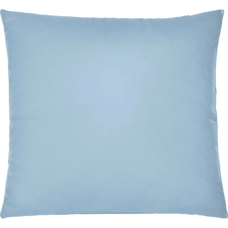 biberna Feinjersey-Kissenbezug, 2-teilig, eisblau, 40x40 cm – Bild 4